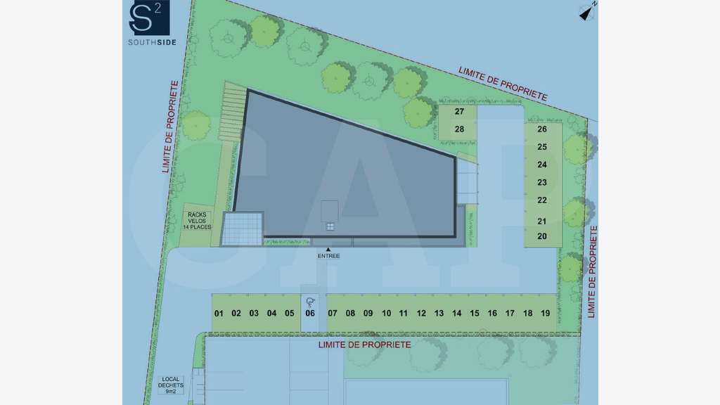 Vente bureaux de 344m² avec terrasse 21m² à Bruz