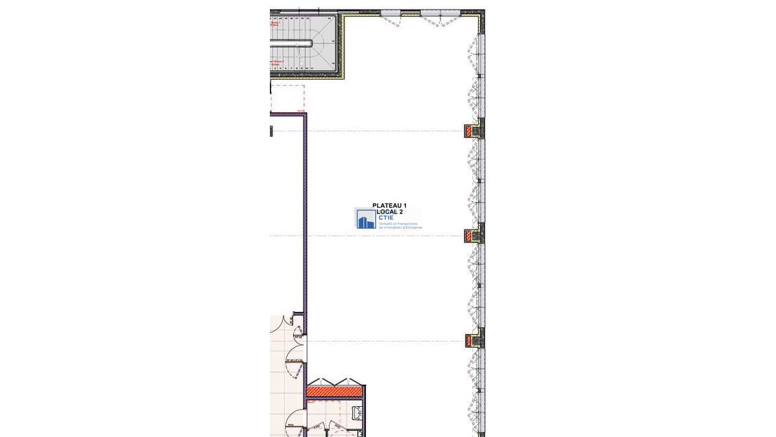 À vendre bureaux 196,62 m² Angers