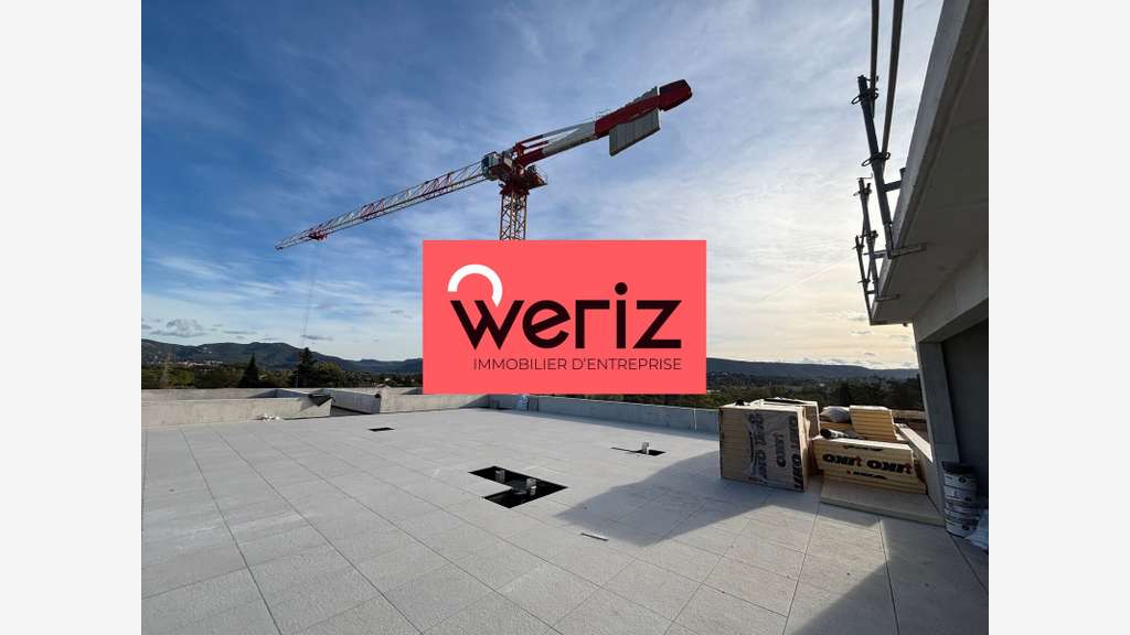 A louer bureaux neufs 401m² sécurisés à Aubagne