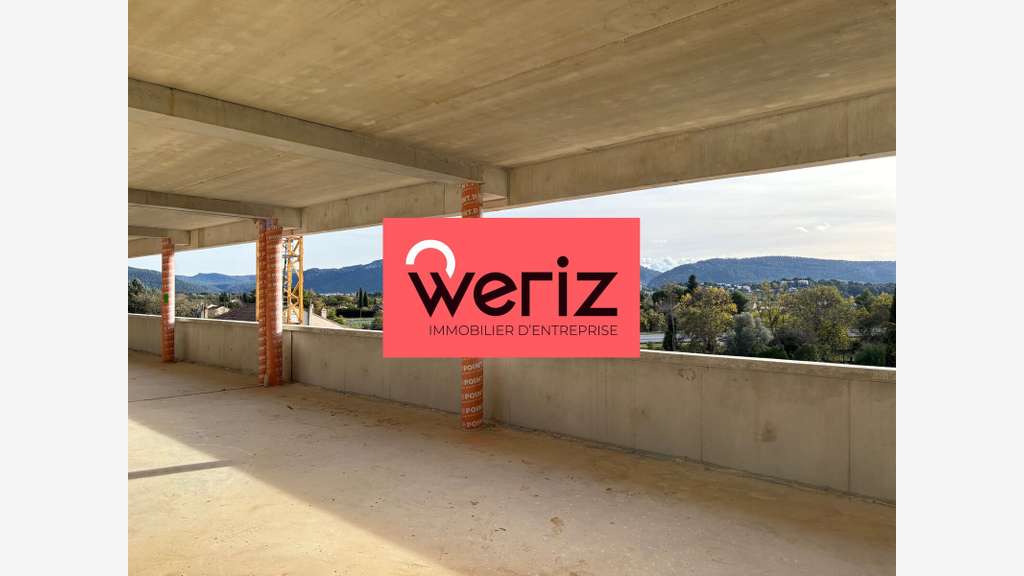 A louer bureaux neufs 401m² sécurisés à Aubagne