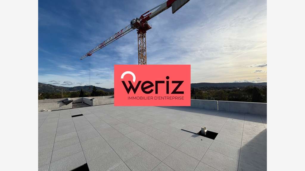 A louer bureaux neufs 401m² sécurisés à Aubagne