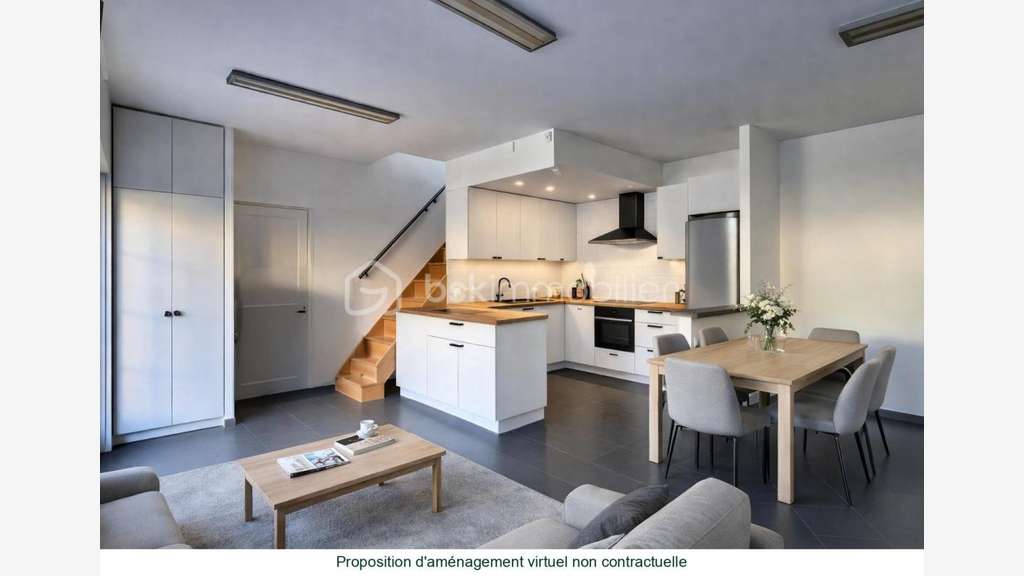 Vente local + habitation à Ballainvilliers