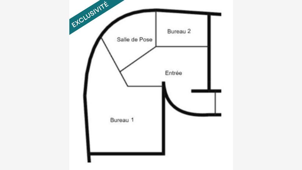 Bureaux libres 78m² à vendre à Besançon Chaprais