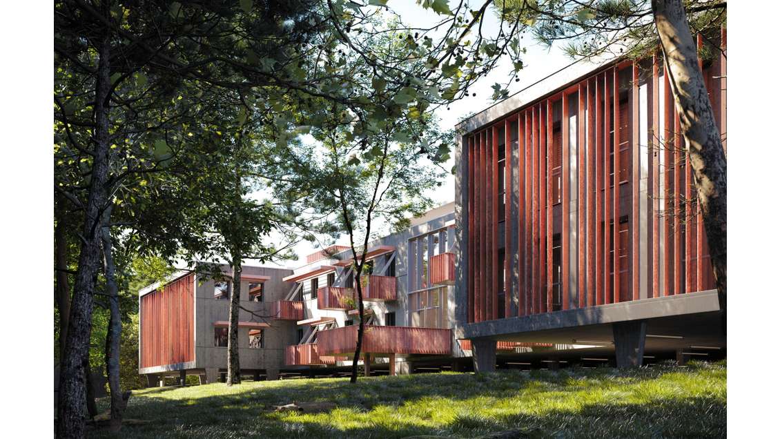 Bureaux neufs ERP  livrés brut à vendre à Biarritz