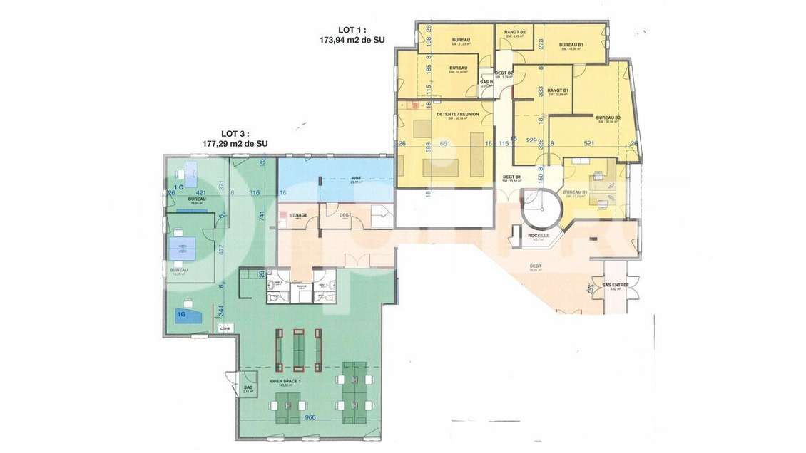 Bureaux à vendre à Bourg-en-Bresse Gare SNCF