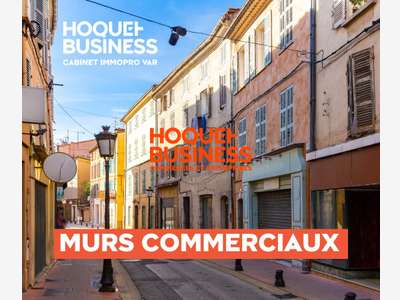 Vente murs commerciaux centre ville Brignoles