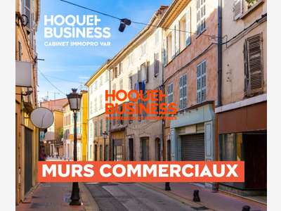 Vente murs commerciaux centre ville Brignoles