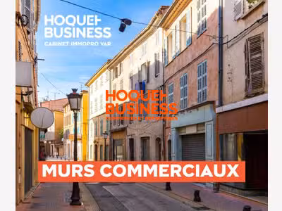 Vente murs commerciaux centre ville Brignoles