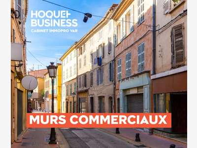 Vente murs commerciaux centre ville Brignoles