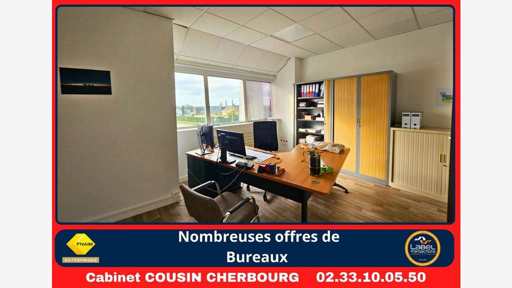 Vente immeuble de bureaux 380m² en ZA à Cherbourg