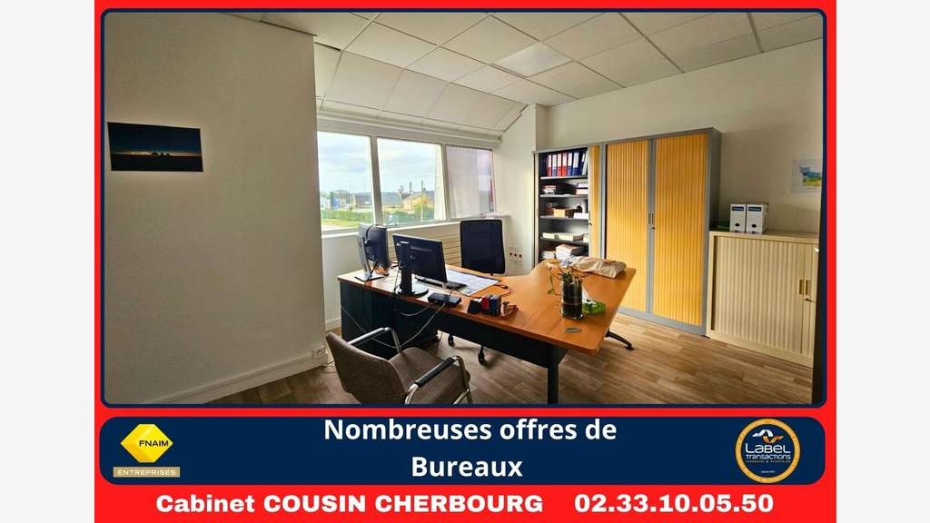 Vente immeuble de bureaux 380m² en ZA à Cherbourg