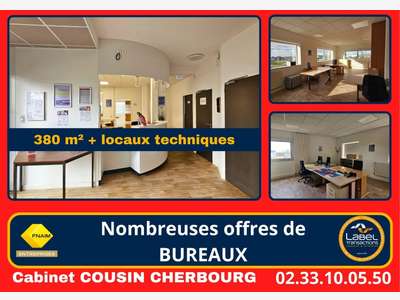 Vente immeuble de bureaux 380m² en ZA à Cherbourg