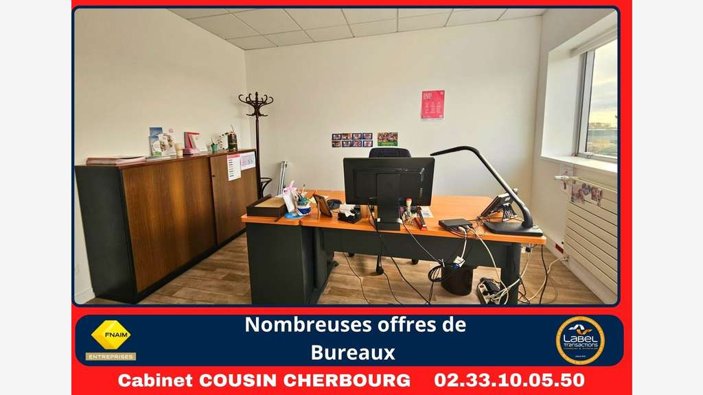 Vente immeuble de bureaux 380m² en ZA à Cherbourg