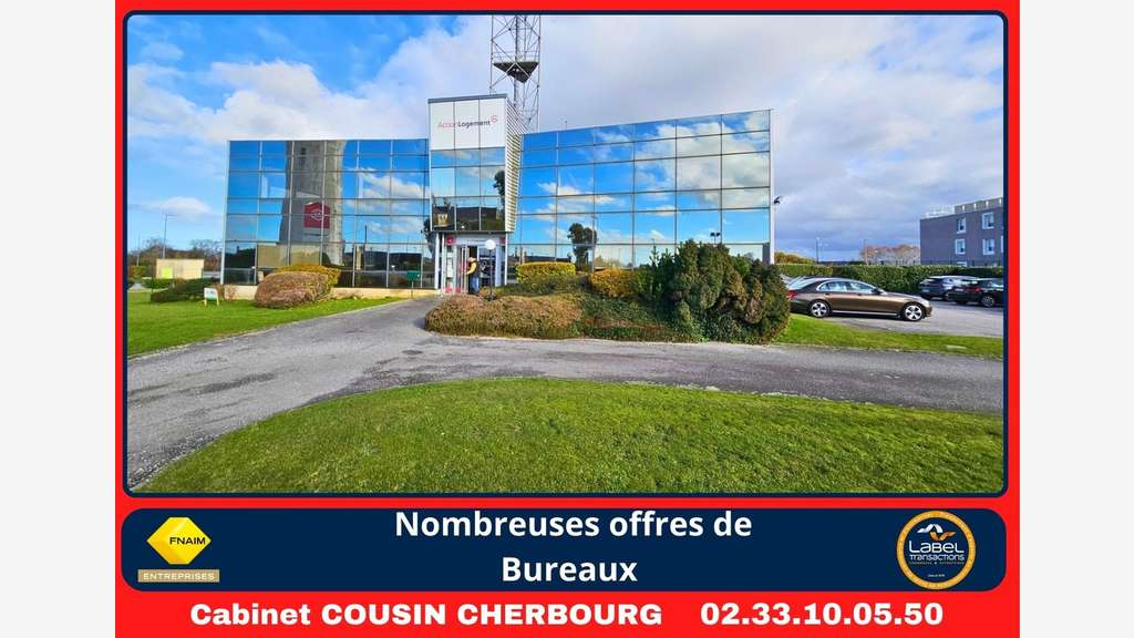 Vente immeuble de bureaux 380m² en ZA à Cherbourg
