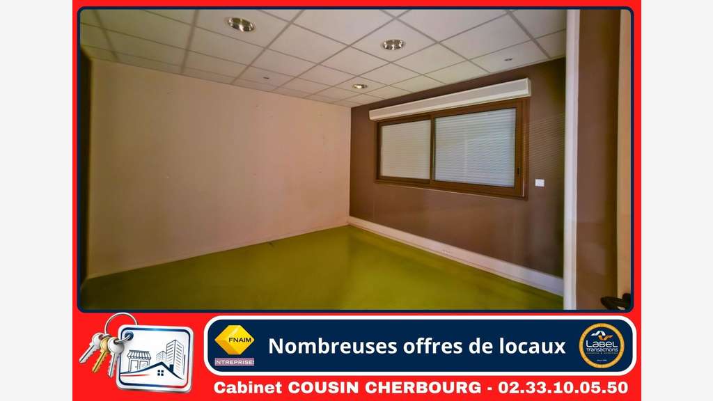 Vente bureaux rue de l’Union à Cherbourg