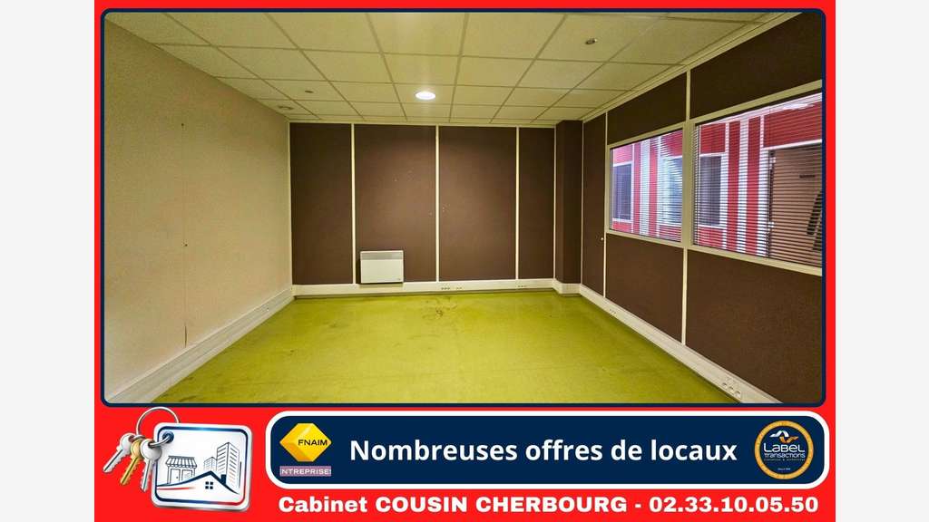 Vente bureaux rue de l’Union à Cherbourg