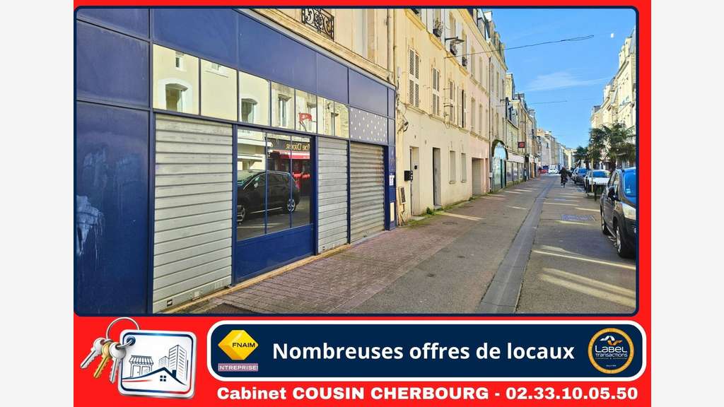 Vente bureaux rue de l’Union à Cherbourg