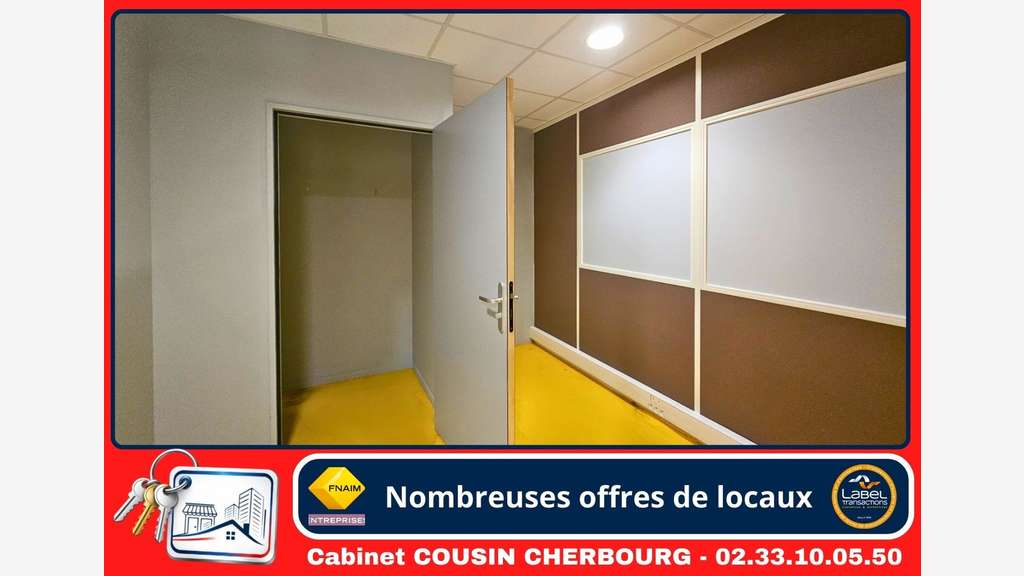 Vente bureaux rue de l’Union à Cherbourg