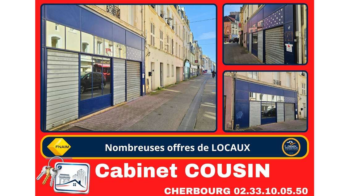 Vente bureaux rue de l’Union à Cherbourg
