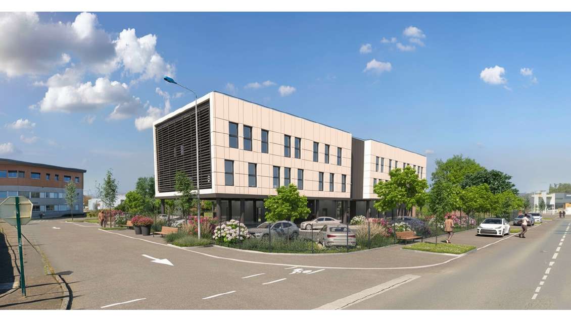 Vente bureaux 212m² R+1 dans immeuble neuf à Dinan