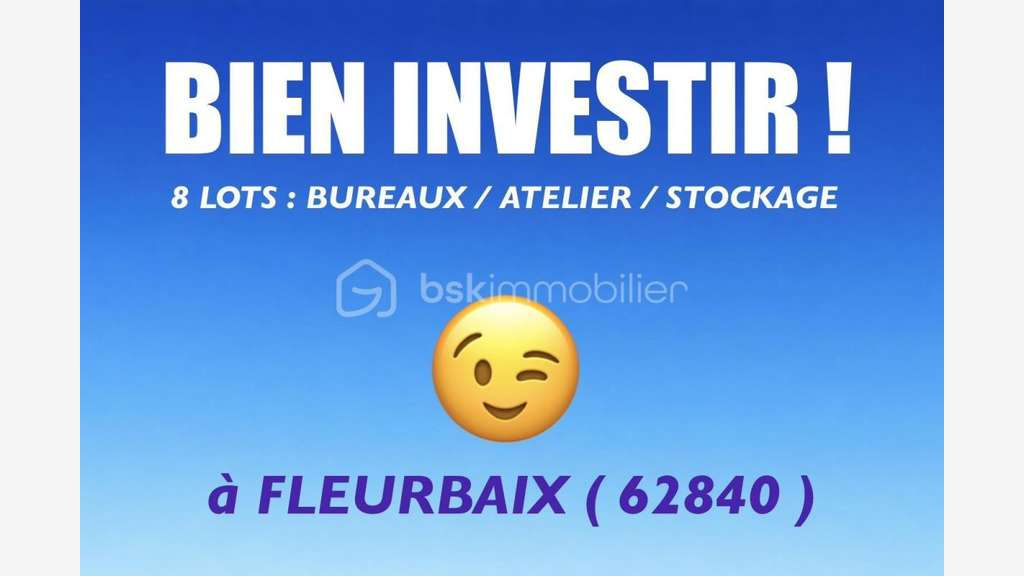 Vente stockage atelier bureaux 800m² à Fleurbaix