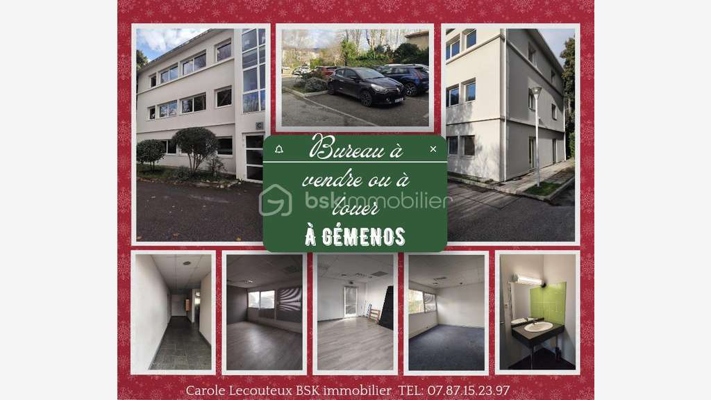 ? OPPORTUNITÉ - BUREAUX À VENDRE - GÉMENOS - 149 0