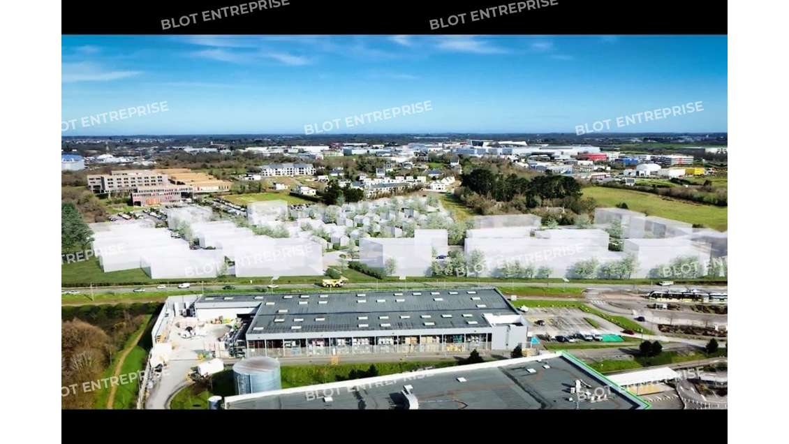A vendre / à louer bureaux neufs 1000m² à Guipavas