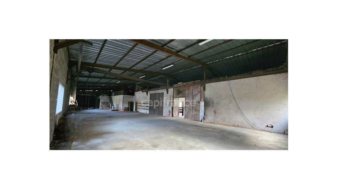 AV bâtiment pro 1 300m² + garages Lons le Saunier