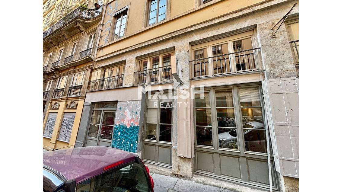 À vendre bureaux 54m² Lyon 1er pentes Croix-Rousse