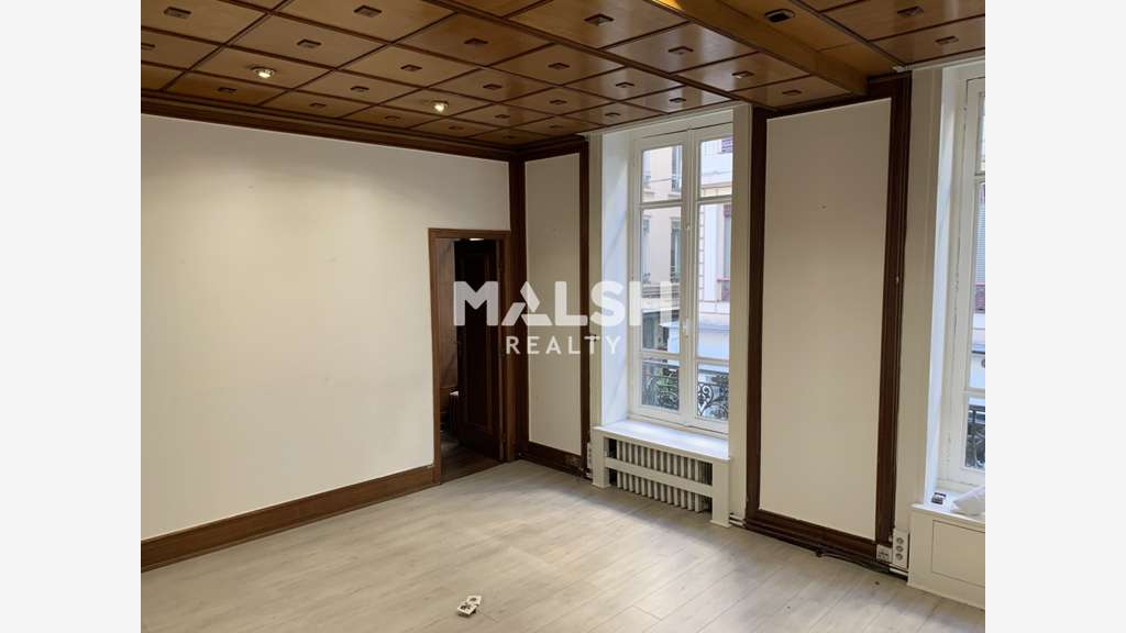 Vente bureaux cloisonnés 180m² Lyon 2e Presqu'île