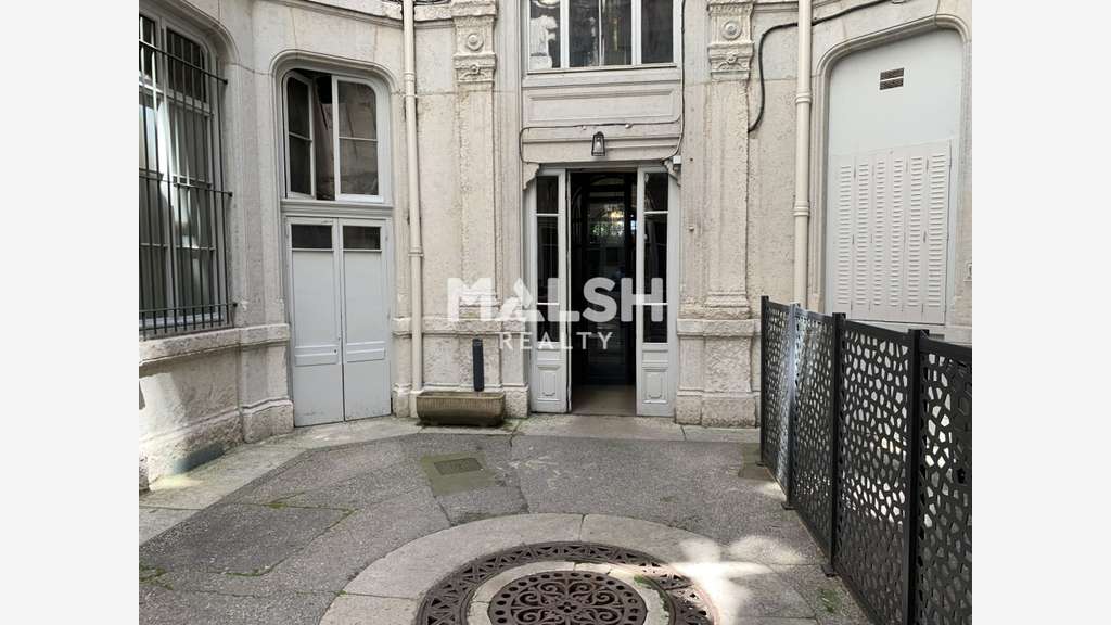 Vente bureaux cloisonnés 180m² Lyon 2e Presqu'île
