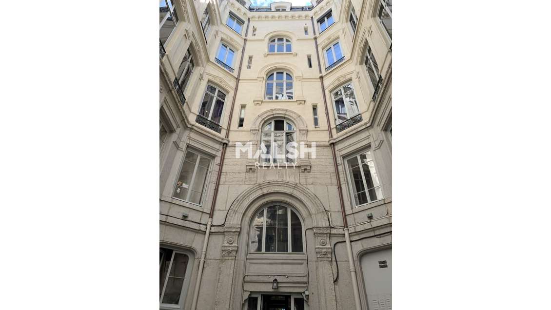 Vente bureaux cloisonnés 180m² Lyon 2e Presqu'île