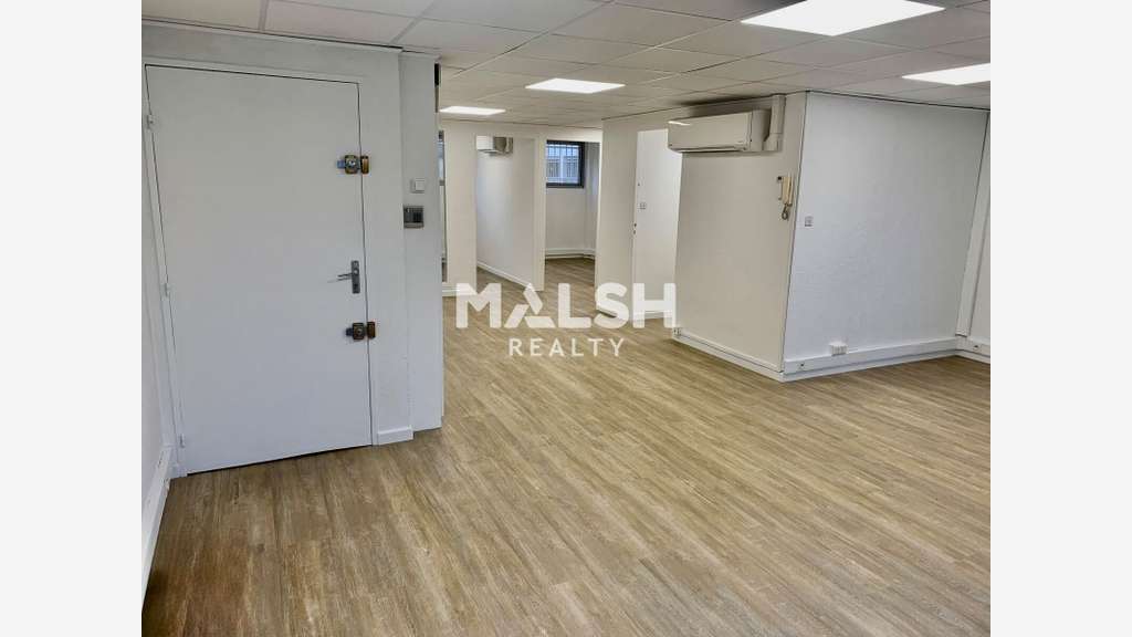 Vente ou location bureaux cloisonnés 65m² Lyon 7e