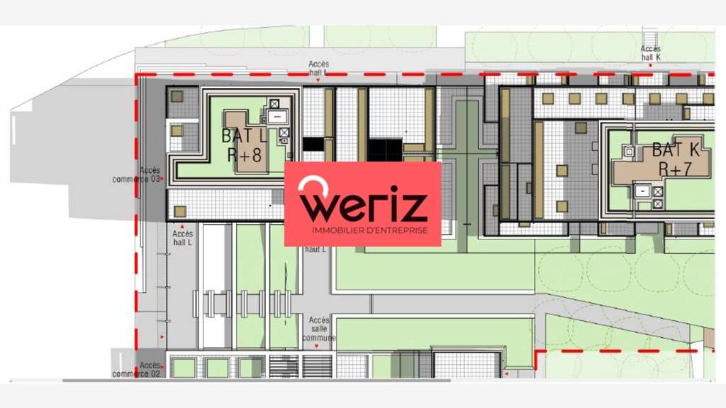 AV local commercial 120m² jardin Marseille 13010