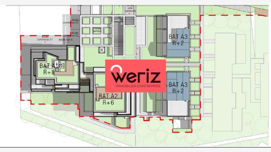 AV local commercial 120m² jardin Marseille 13010
