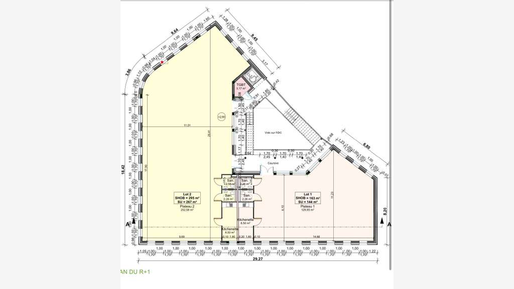 Bureau de 144m² à vendre à Montauban