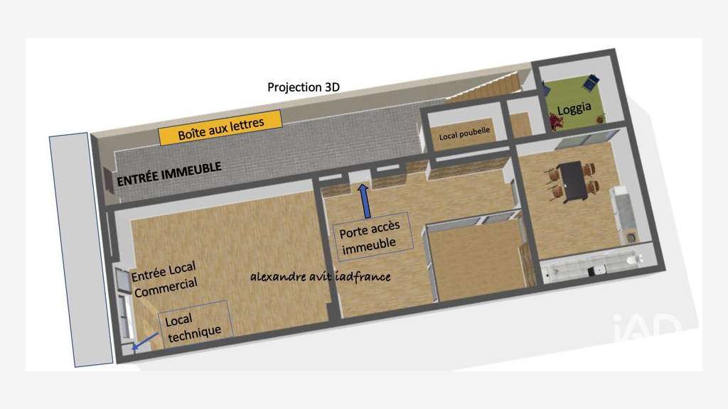 Vente local commercial de 50m² à Nantes