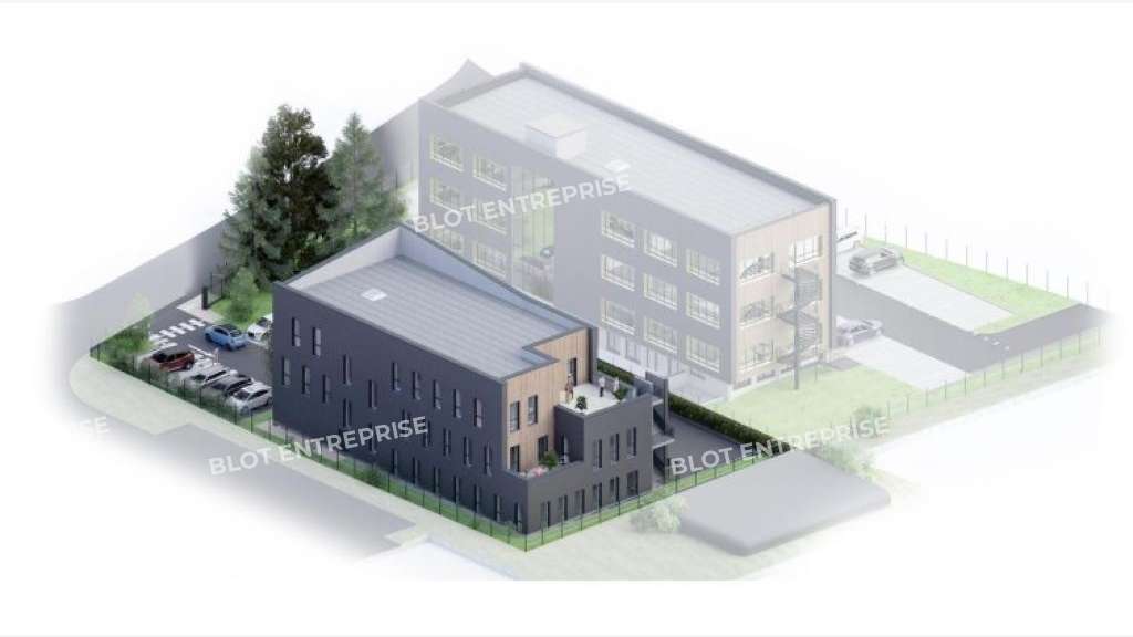 A vendre bureaux 829m² sur trois niveaux à Pacé