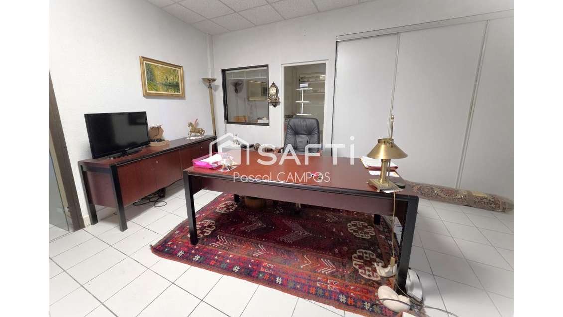 Vente bureaux 123m² avec espace de vie à Pamiers