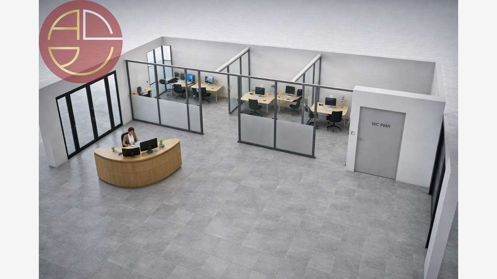 Vente bureaux neufs 95m² R+1 à Ramonville
