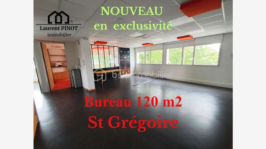 AV bureaux 120m² Parc de Brocéliande St-Grégoire