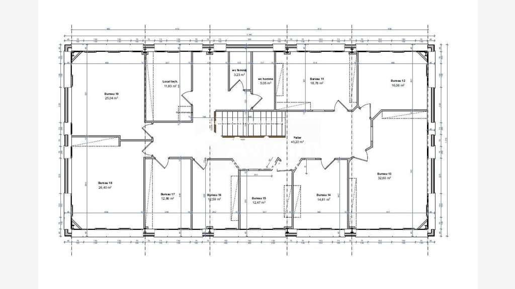 Vente immeuble de bureaux indépendant 494m² Saumur