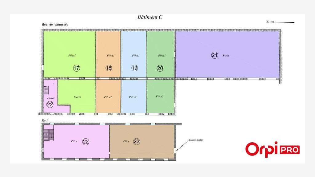 Bureaux réhabilités à vendre à Sérézin-du-Rhône