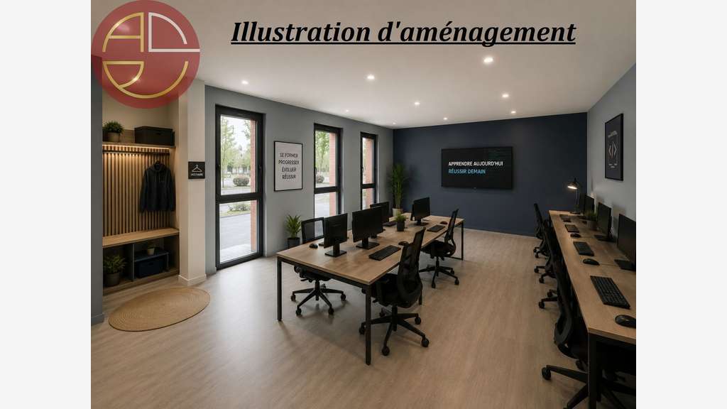 A vendre bureau de 36m² à Toulouse centre Minîmes