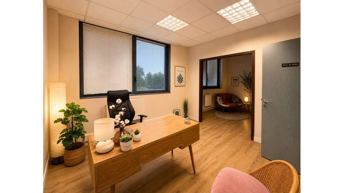 A vendre local 80m² + 4 parkings Vannes Laroisseau