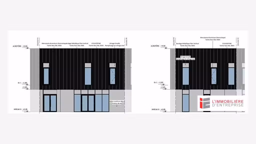 Vente bureau 151m² sur deux niveaux à Vitré