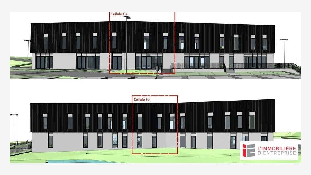 Vente bureau 151m² sur deux niveaux à Vitré