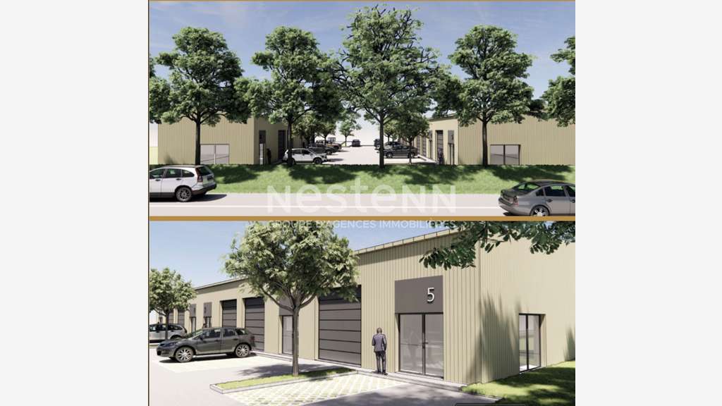 Vente cellule d'activité 127m² ZAC proche Sarzeau