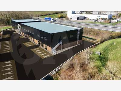 Vente local 209m² village d'entreprises neuf Goven