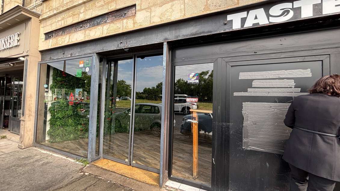 Vente local commercial 200m² extraction Bordeaux 